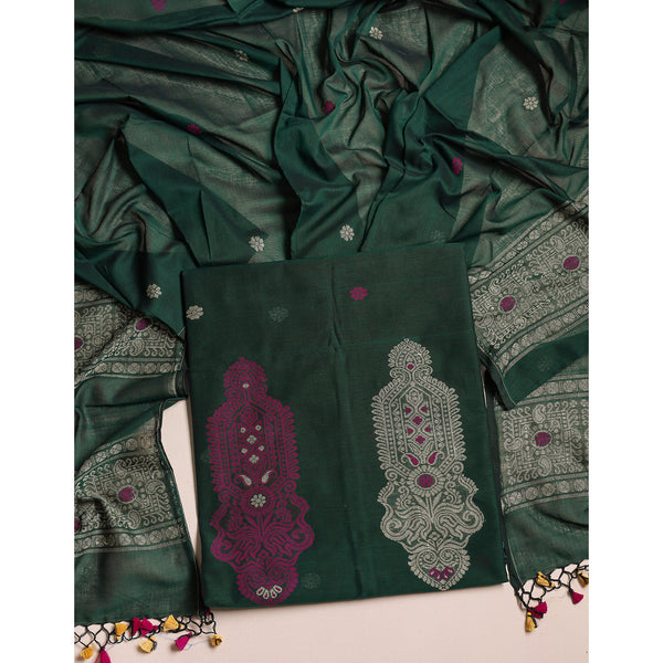 PURE COTTON JAMDHANI SUIT SET