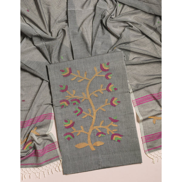 PURE COTTON JAMDHANI SUIT SET