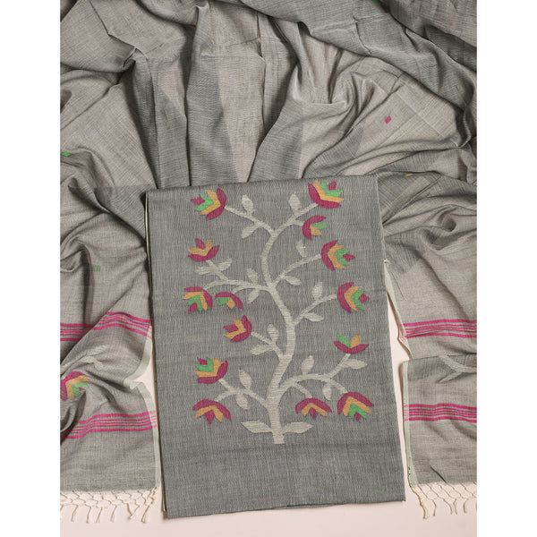 PURE COTTON JAMDHANI SUIT SET