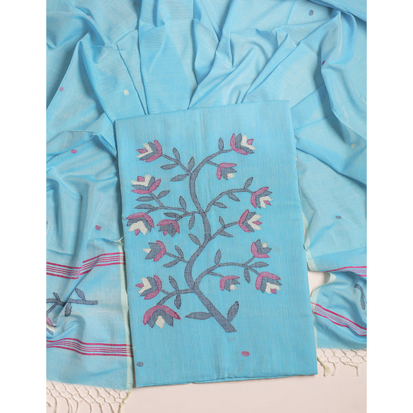 PURE COTTON JAMDHANI SUIT SET