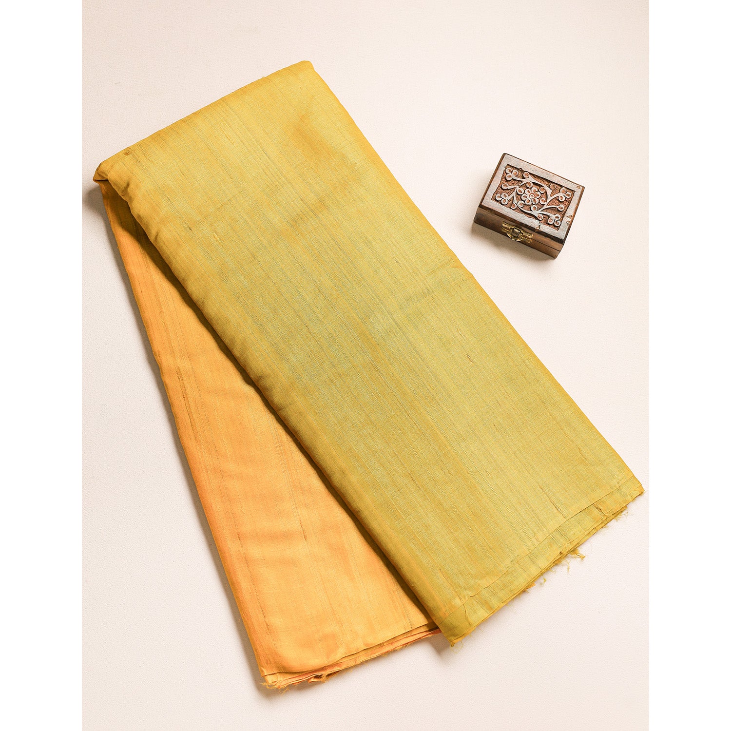 PURE HANDLOOM DESI TUSSAR FABRIC