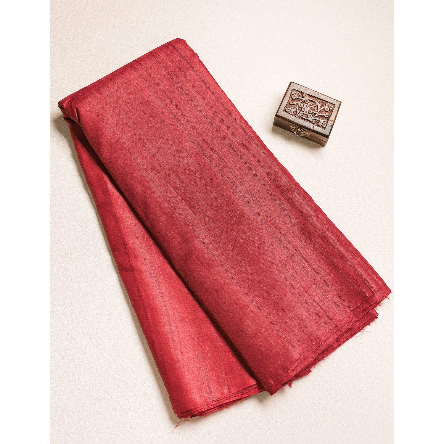PURE HANDLOOM DESI TUSSAR FABRIC