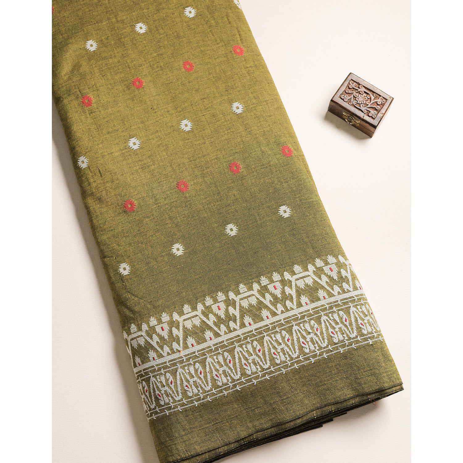 COTTON WOVEN JAMDHANI FABRIC