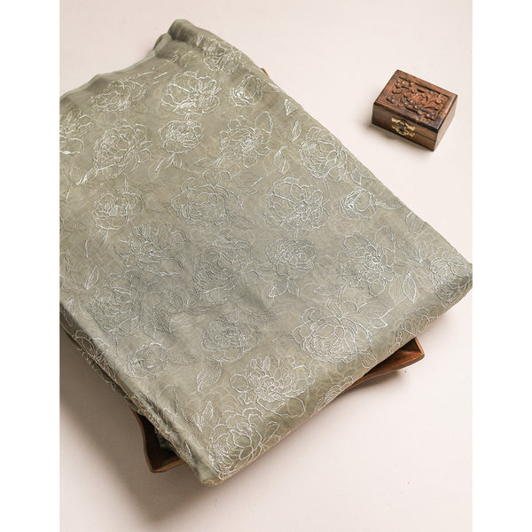 MALAI CHANDERI EMBROIDERED MIX & MATCH