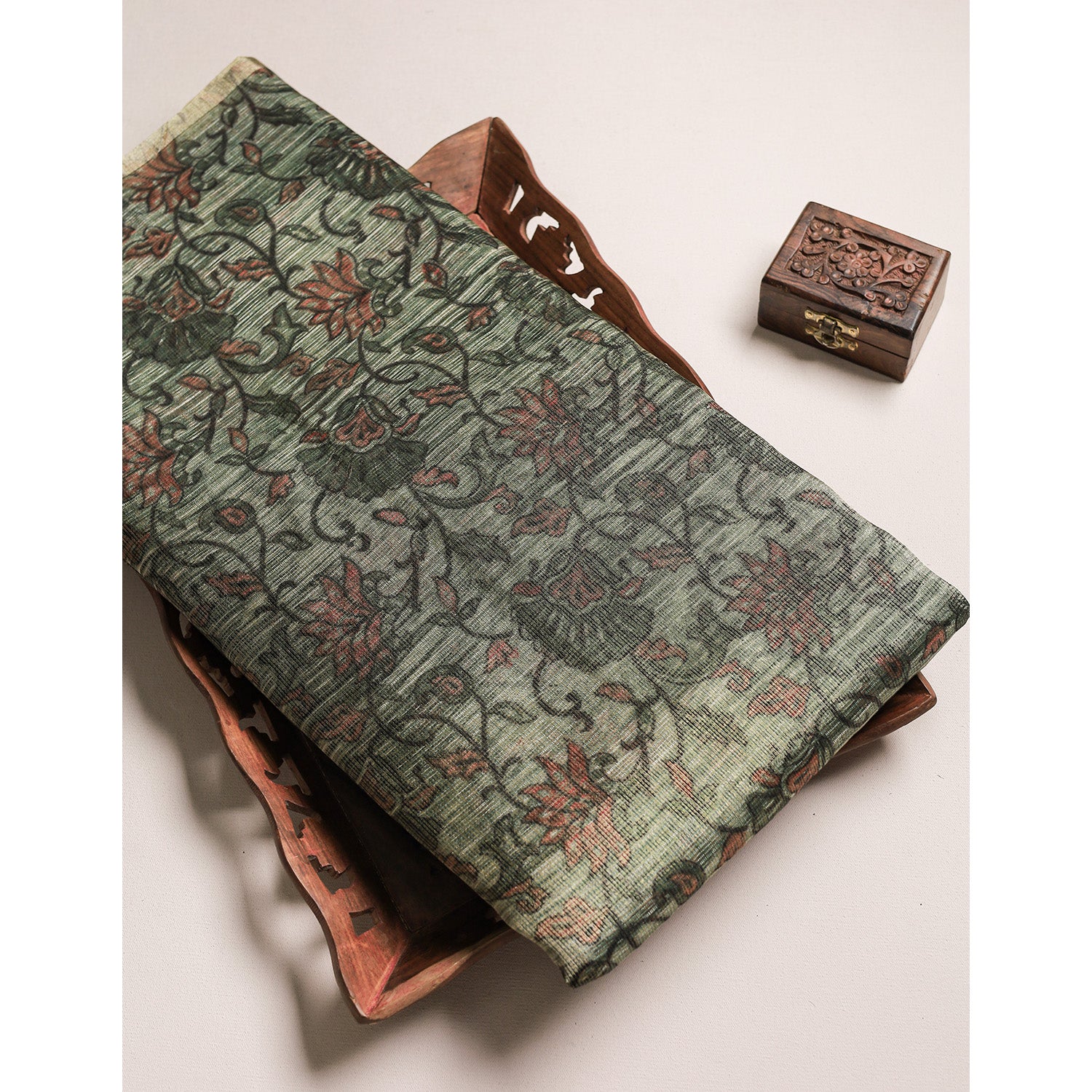 CRUSH KOTA KALAMKARI FABRIC