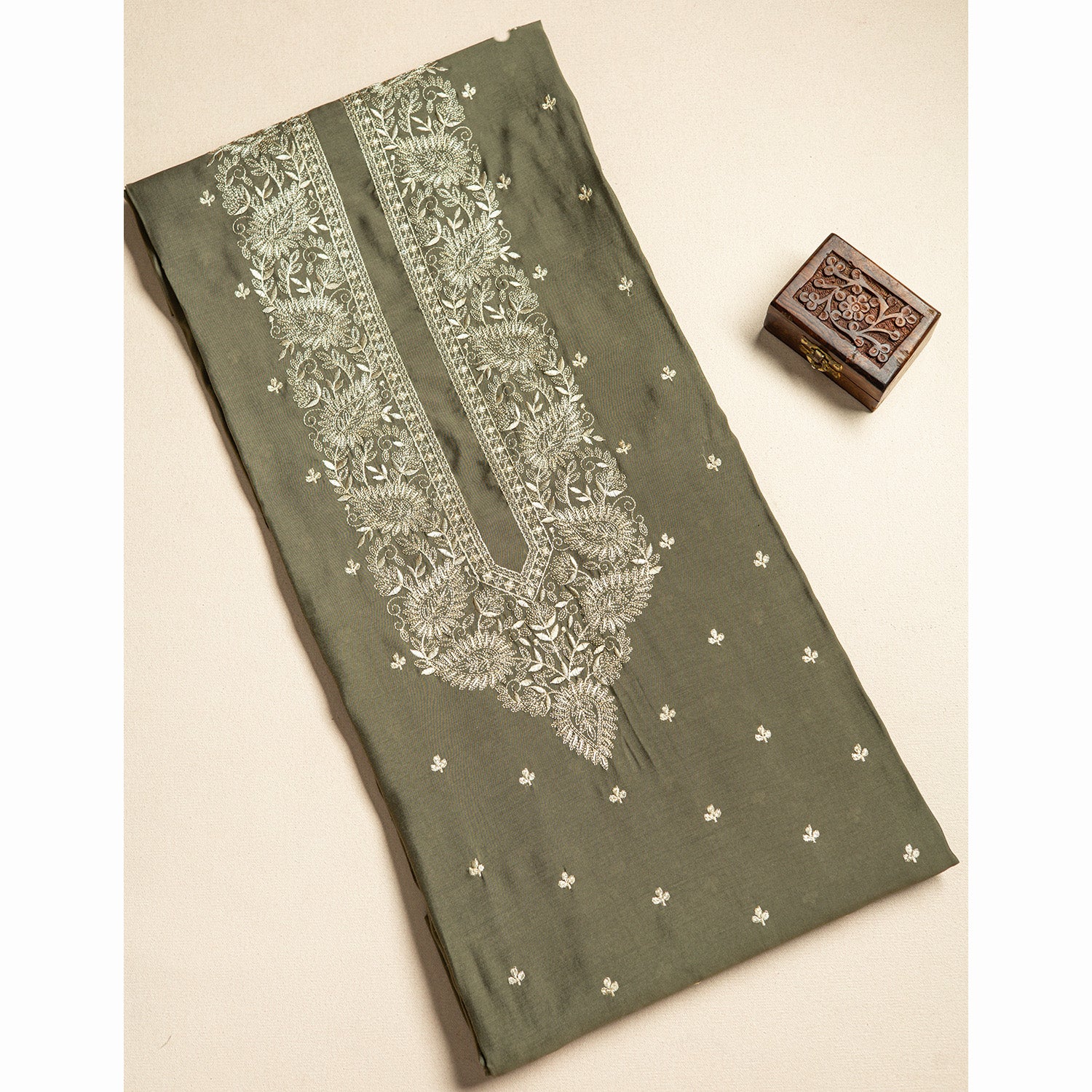 ANVAYA MEN'S PRE-CUT KURTA FABRIC