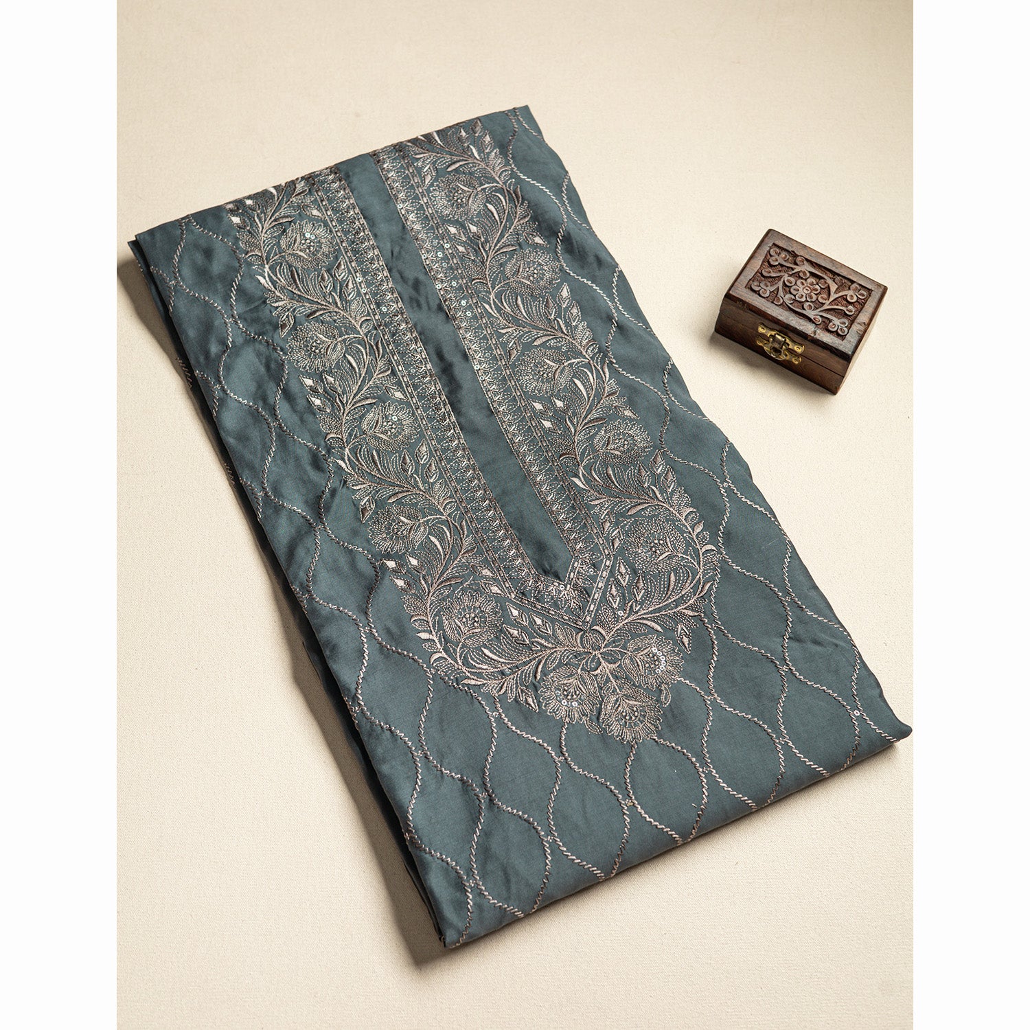 ANVAYA MEN'S PRE-CUT KURTA FABRIC