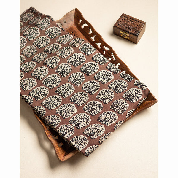 SOFT CHANDERI PRINTED FABRIC