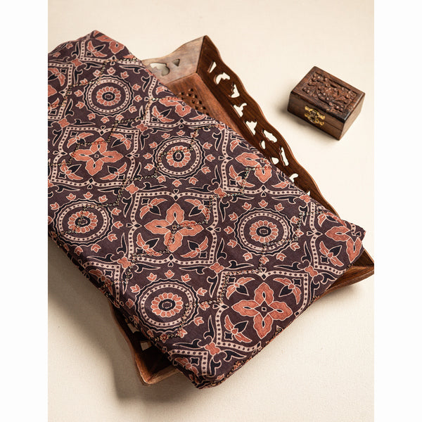 CHANDERI SILK SEQUINED FABRIC