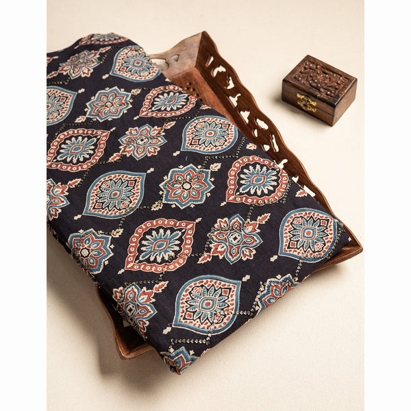 CHANDERI SILK SEQUINED FABRIC