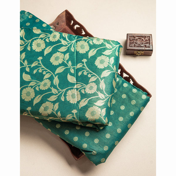 SEMI TISSUE BROCADE FABRIC