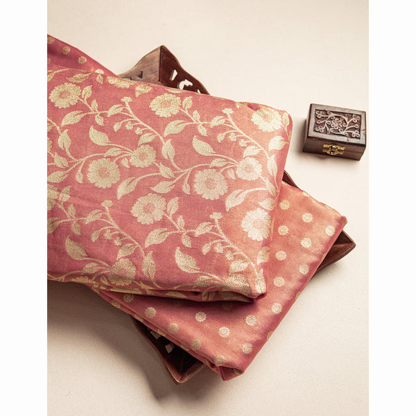 SEMI TISSUE BROCADE FABRIC