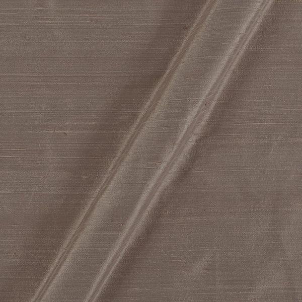 95 gm Pure Handloom Raw Silk Dark Beige Colour Fabric freeshipping - SourceItRight
