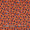 Premium Satin Tangerine Orange Colour Animal Print 43 Inches Width Fabric freeshipping - SourceItRight