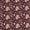 Moss Crepe Plum Colour Digital Floral Jaal Print 47 inches Width Fabric freeshipping - SourceItRight