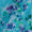 Super Fine Cotton (Mul Type) Aqua Colour Premium Digital Floral Print Fabric freeshipping - SourceItRight