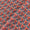 Buy Silver Chiffon Strawberry Pink Colour Digital Geometric Print Poly Fabric 2290BQ Online