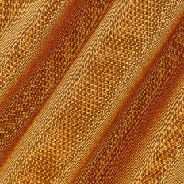Spun Cotton (Banarasi PS Cotton Silk) Yellow X Red Cross Tone Fabric - Dry Clean Only Online 4000BF