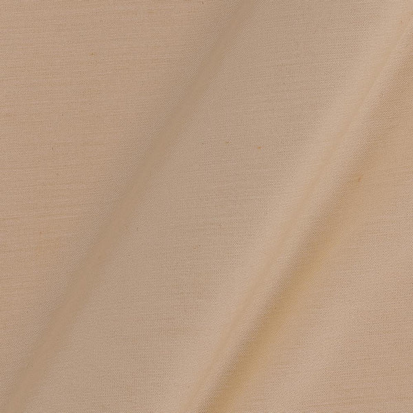 Spun Cotton (Banarasi PS Cotton Silk) Cream Colour Fabric - Dry Clean Only freeshipping - SourceItRight