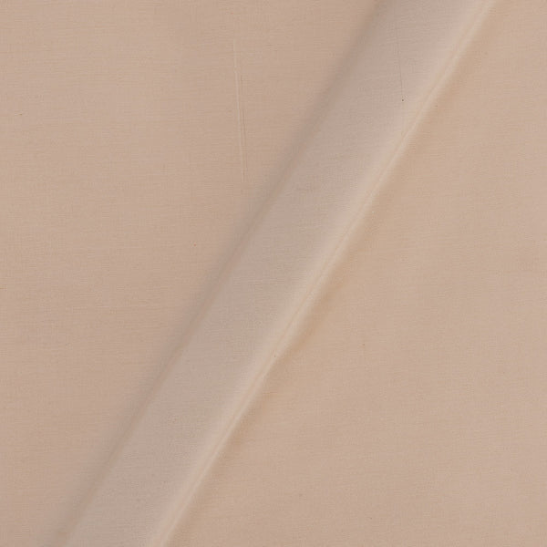 Spun Cotton (Banarasi PS Cotton Silk) Milky White Colour Fabric - Dry Clean Only freeshipping - SourceItRight