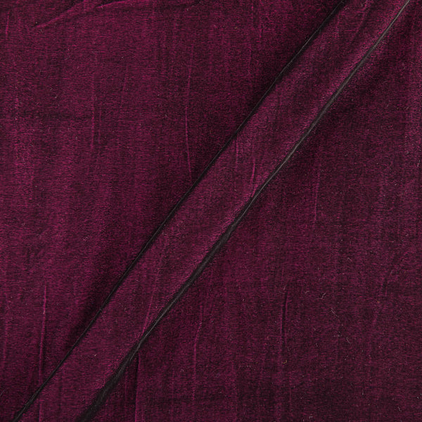 Micro Velvet Magenta Two Tone 45 Inches Width Fabric freeshipping - SourceItRight