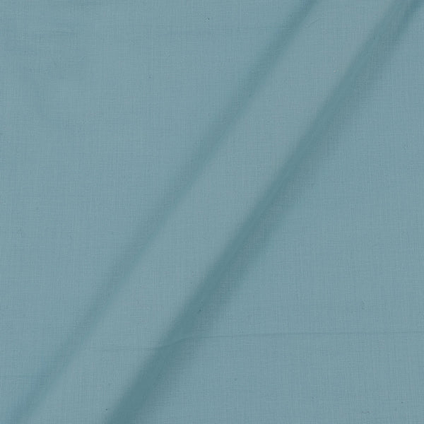 60's Soft (Silklized) Cotton Aqua Blue Colour 43 Inches Width Fabric freeshipping - SourceItRight