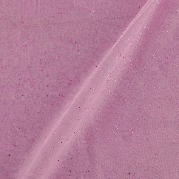 Buy Sparkling Organza Light Purple Colour Imported Fabric Online 4015K