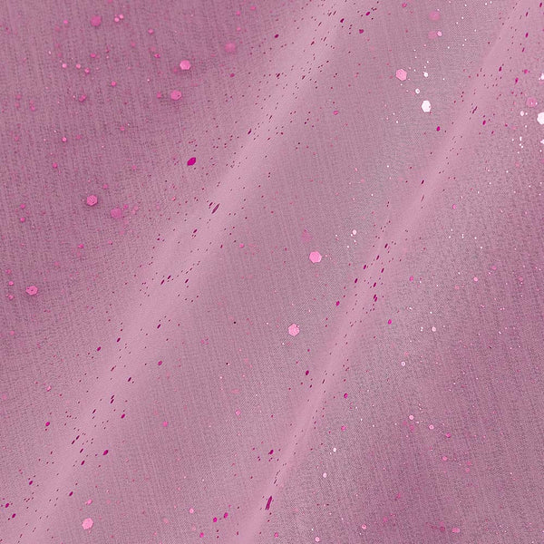 Buy Sparkling Organza Light Purple Colour Imported Fabric Online 4015K