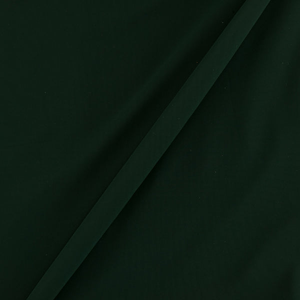 Buy Georgette Bottle Green Colour Plain Dyed Poly Fabric Ideal For Dupatta Online 4016V