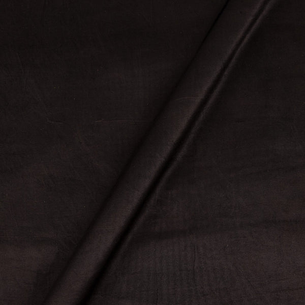 Mashru Gaji Black Colour Dyed Fabric Online 4072C 