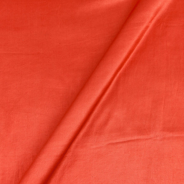 Mashru Gaji Peach Orange Colour Dyed Fabric Online 4072GP