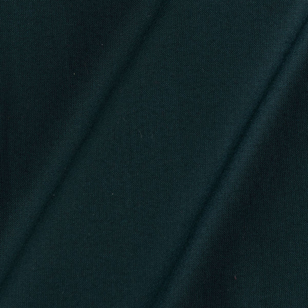 Buy Rayon Teal Green Colour Plain Dyed Fabric 4077AQ Online