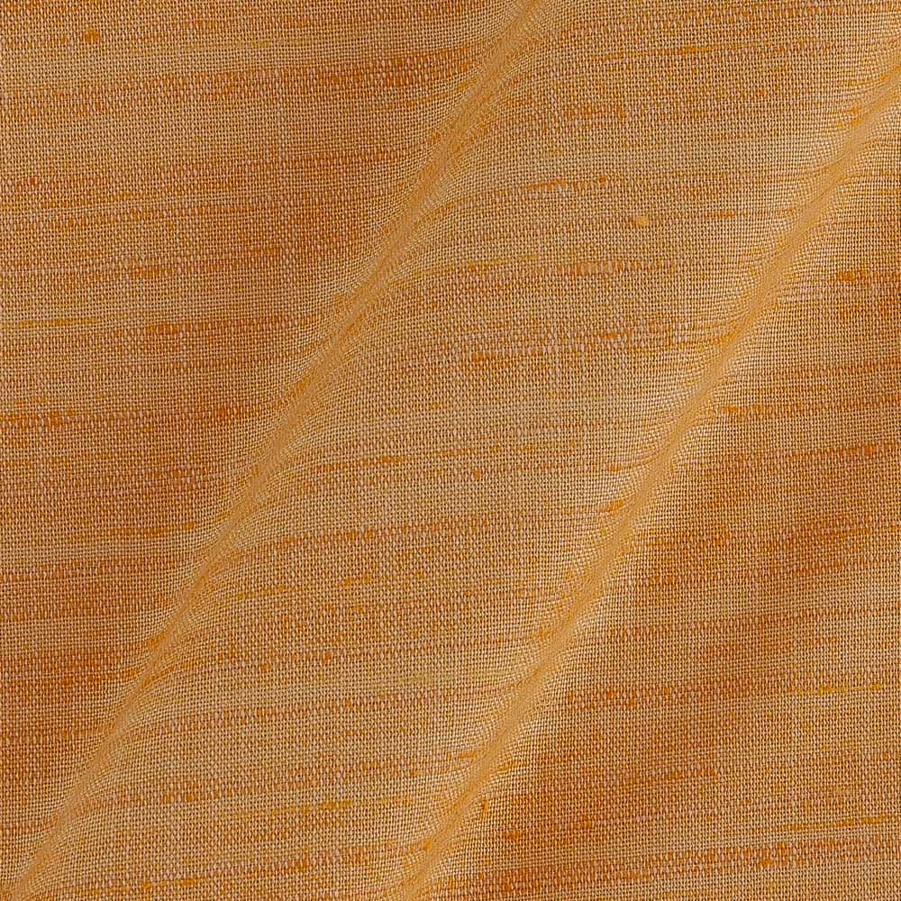 Artificial Matka Silk Apricot Orange Colour Fabric freeshipping - SourceItRight