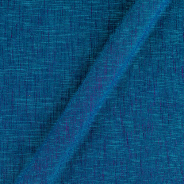 Buy Slub Cotton Blue Cross Tone [Blue X Purple] Fabric Online 4090DO