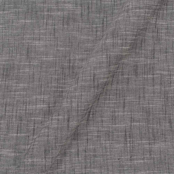 Slub Cotton Grey Black Colour 41 Inches Width Fabric freeshipping - SourceItRight