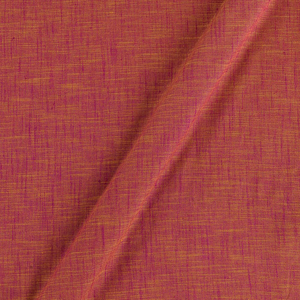 Slub Cotton Orange X Pink Cross Tone Fabric Online 4090W