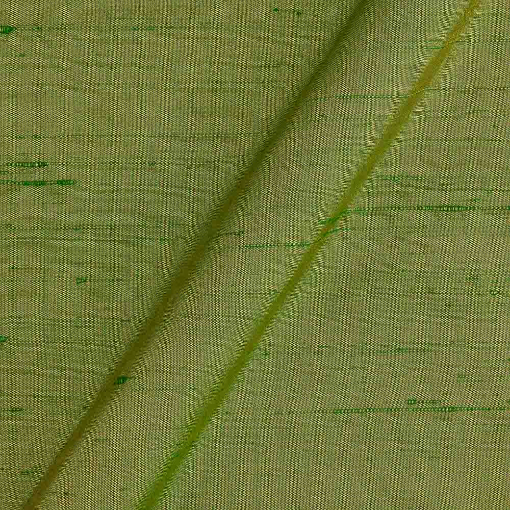 Raw Silk Tissue Fern Green Colour 45 Inches Width Fabric freeshipping - SourceItRight
