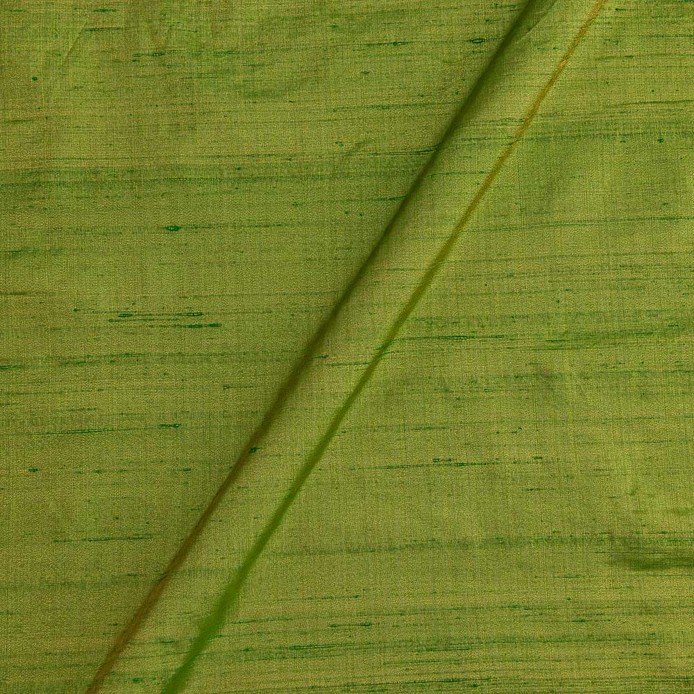 Raw Silk Tissue Fern Green Colour 45 Inches Width Fabric freeshipping - SourceItRight