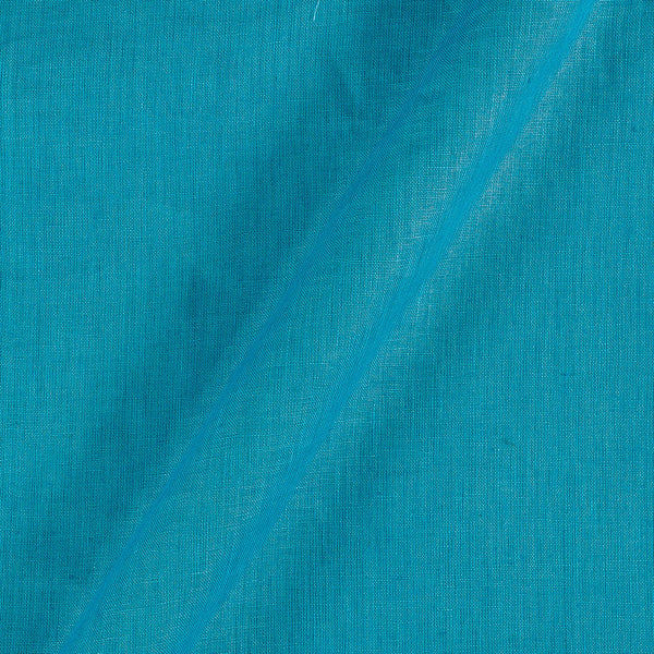Linen x Linen Aqua Colour Handloom Fabric freeshipping - SourceItRight