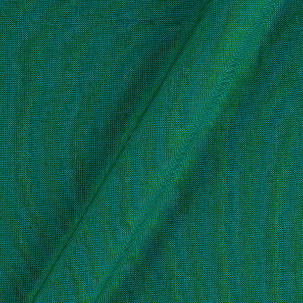 Cotton Matty Sea Green Two Tone Dyed Fabric (Viscose & Cotton Blend) Online 4144H