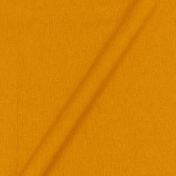 Flex [Cotton Linen] Golden Yellow Colour Fabric 4147BJ