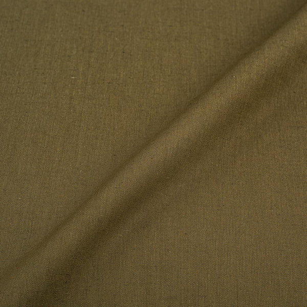 Buy Flex [Cotton Linen] Army Green Colour Fabric 4147Q Online