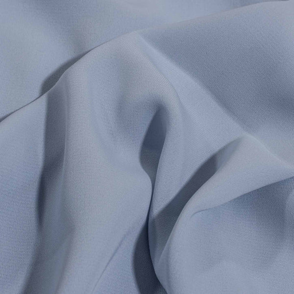 Flowy (Crepe Type) Heavy Quality Dyed Polyester Ash Grey Colour Fabric cut of 0.70 Meter freeshipping - SourceItRight