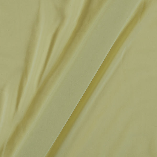 Flowy (Crepe Type) Heavy Quality Dyed Lime Yellow Colour Poly Fabric freeshipping - SourceItRight
