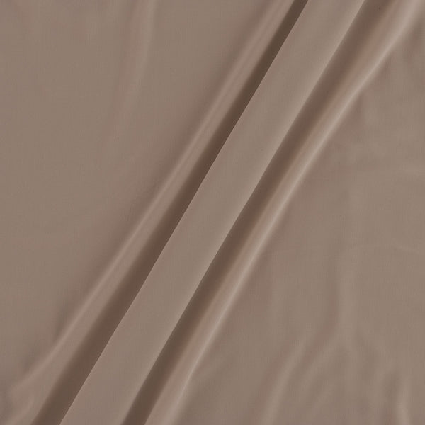 Flowy (Crepe Type) Heavy Quality Dyed Off White Colour Poly 45 Inches Width Fabric freeshipping - SourceItRight
