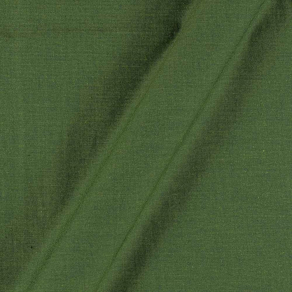Mercerised Soft Cotton Moss Green Colour 45 Inches Width Plain Dyed Fabric freeshipping - SourceItRight