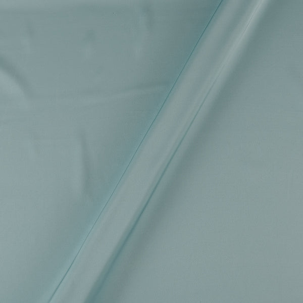Satin Iced Blue Colour 60 Inches Width Plain Imported Fabric freeshipping - SourceItRight