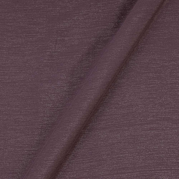 Wrinkle Shimmer Chiffon Plum Wine Colour 60 Inches Width Imported Fabric freeshipping - SourceItRight