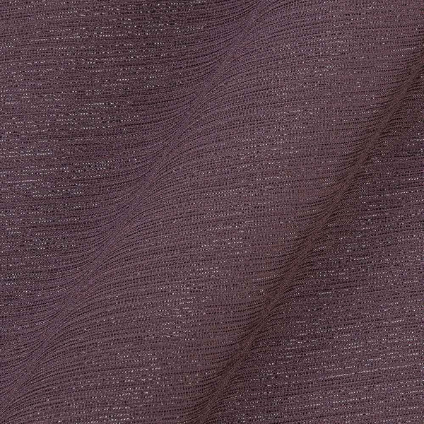 Wrinkle Shimmer Chiffon Plum Wine Colour 60 Inches Width Imported Fabric freeshipping - SourceItRight