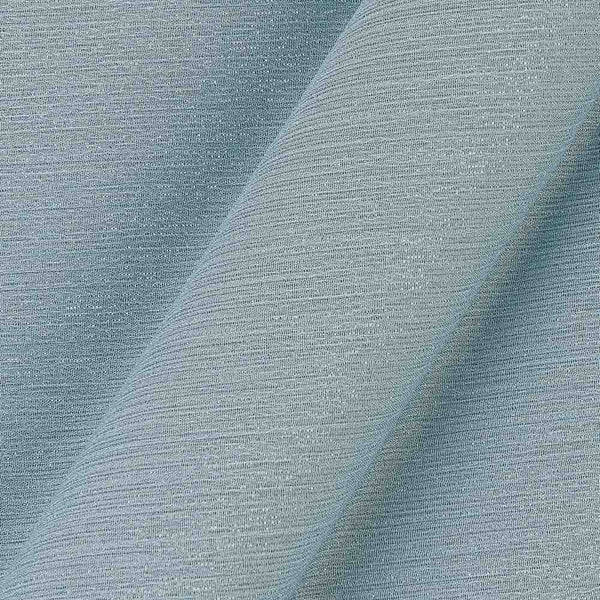 Wrinkle Shimmer Chiffon Pale Aqua Colour 61 Inches Width Imported Fabric freeshipping - SourceItRight